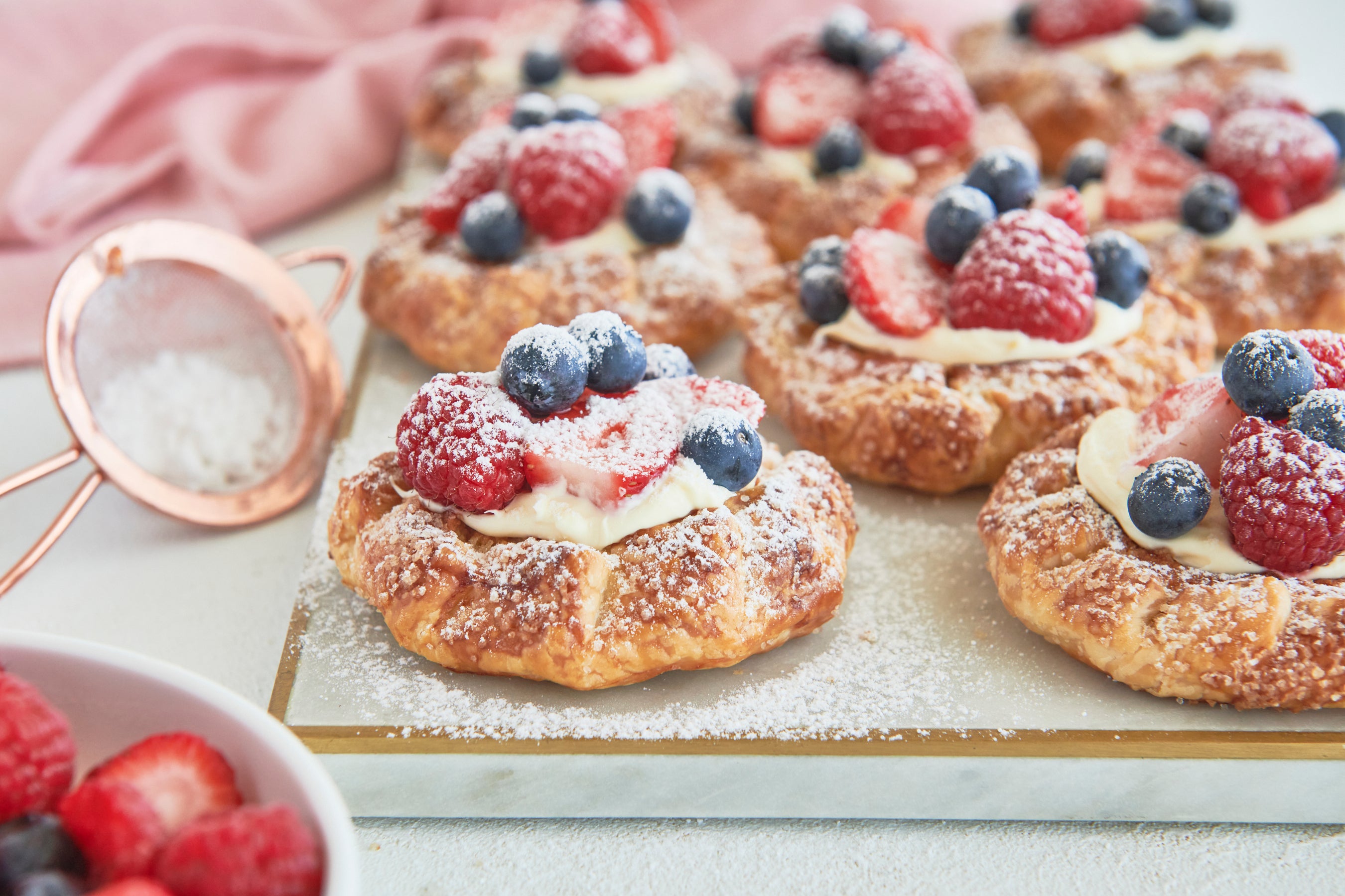Mixed Berry Mini Galettes