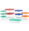 CLEARANCE Pyrex® Storage Coloured 20 Piece Set