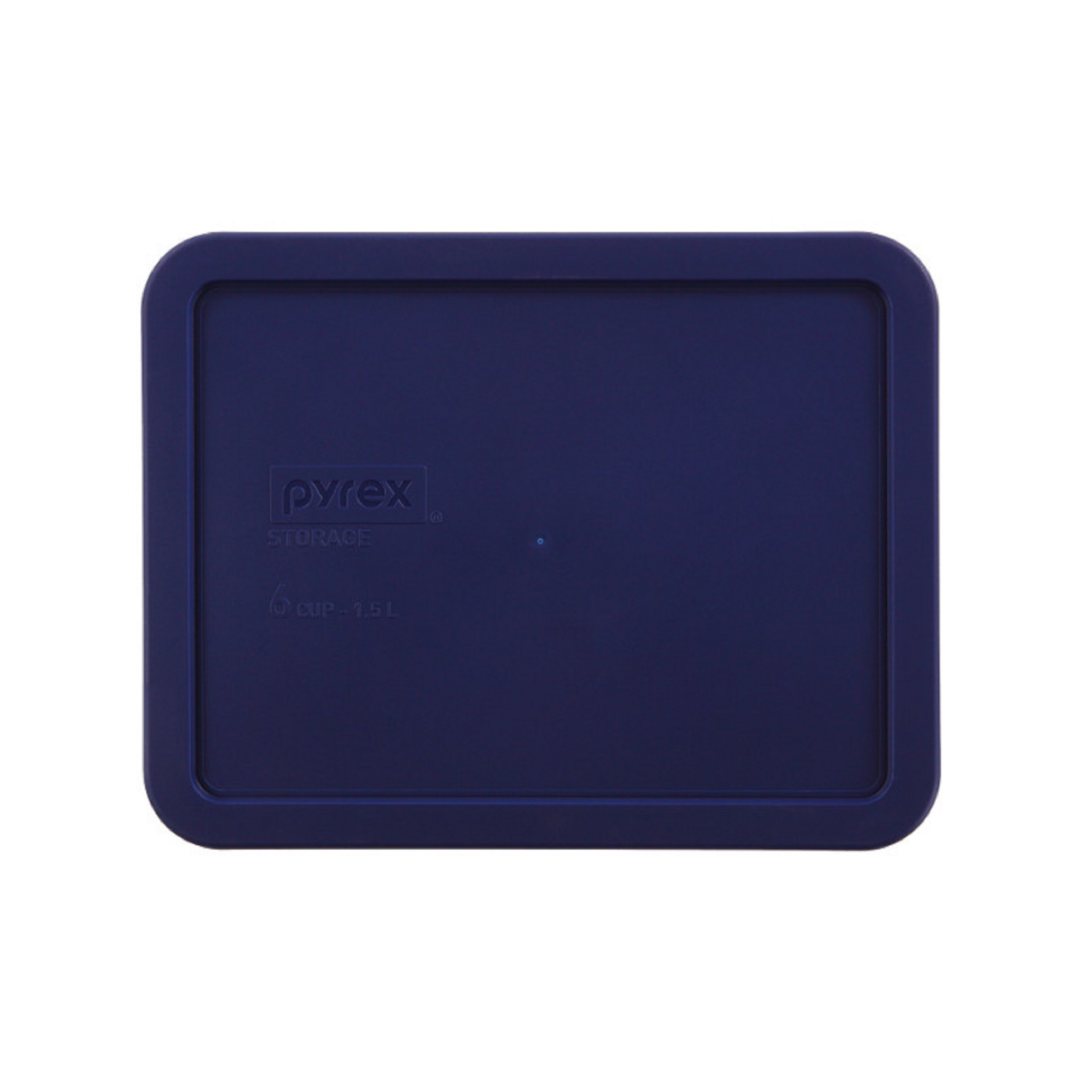 Pyrex® Replacement Blue Lid Rectangle 6 Cup-7211 PC