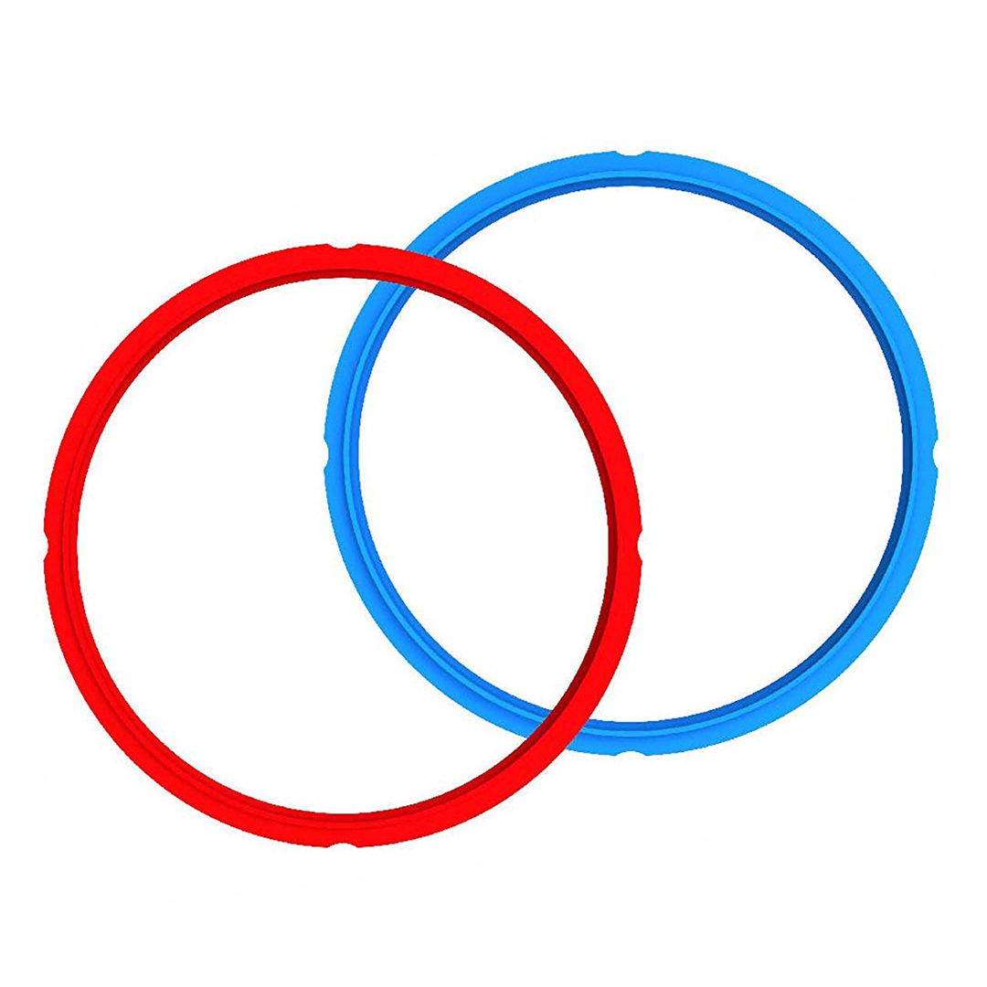 Silicone Sealing Ring 8L Instant Pot Red Blue 2 Pack 211 0009