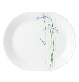 Corelle® Shadow Iris Serving Platter 31cm