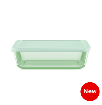 Pyrex® Color Simply Store Green 6 Cup Rectangle