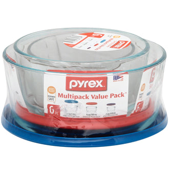 Pyrex® Simply Store Coloured 6 Piece Set