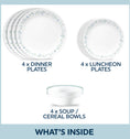 Corelle® Country Cottage 12 Piece Dinner Set
