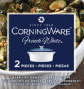 Corningware® French White 2.35L Oval Covered Casserole