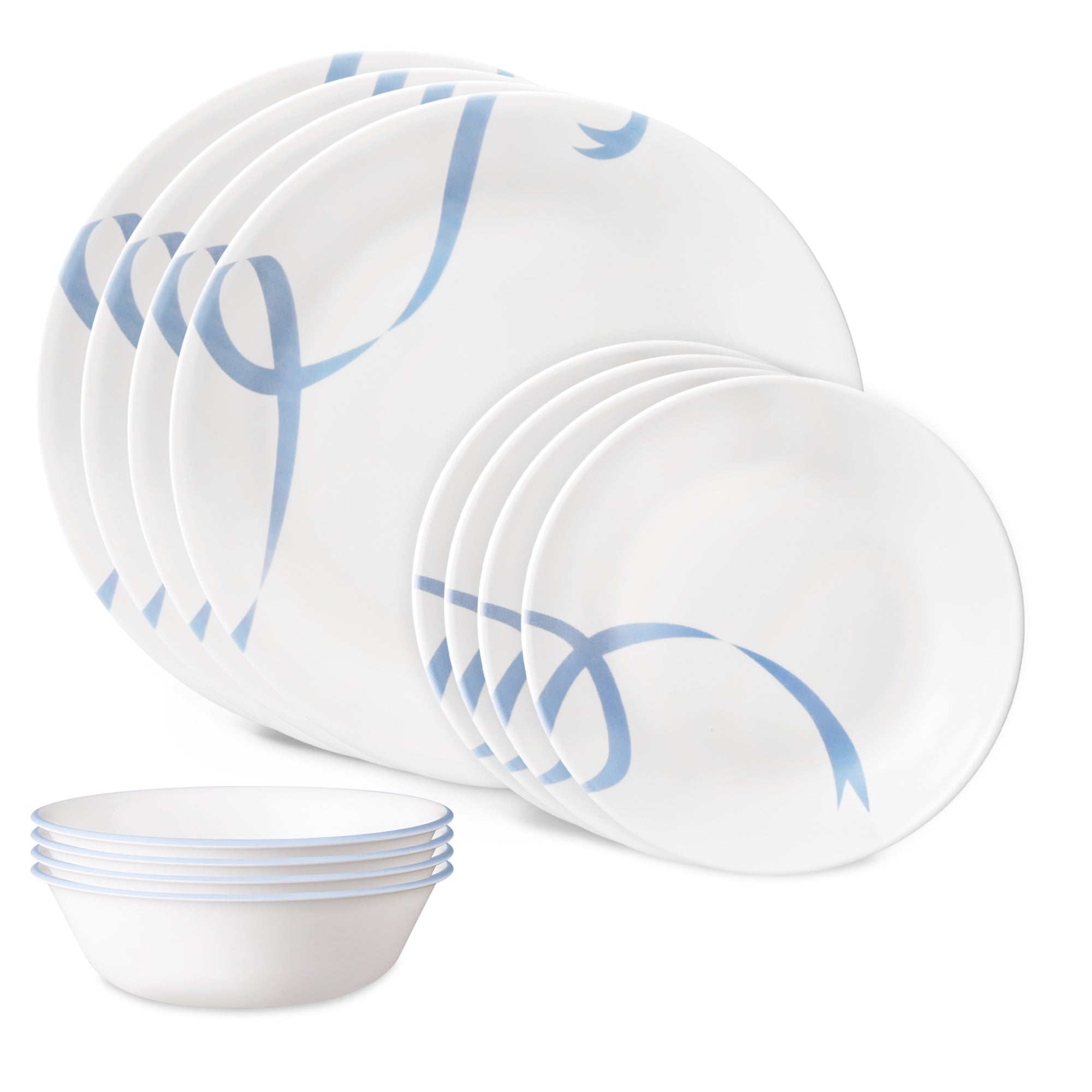 Corelle® Ribbons 12 Piece Dinner Set