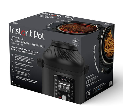INSTANT Pot Pro Crisp + Air Fryer 8L