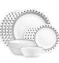 Corelle® City Block 16 Piece Dinner Set