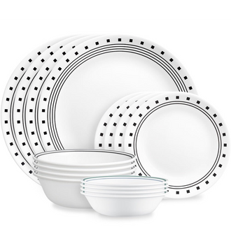 Corelle®  City Block 16 Piece Dinner Set