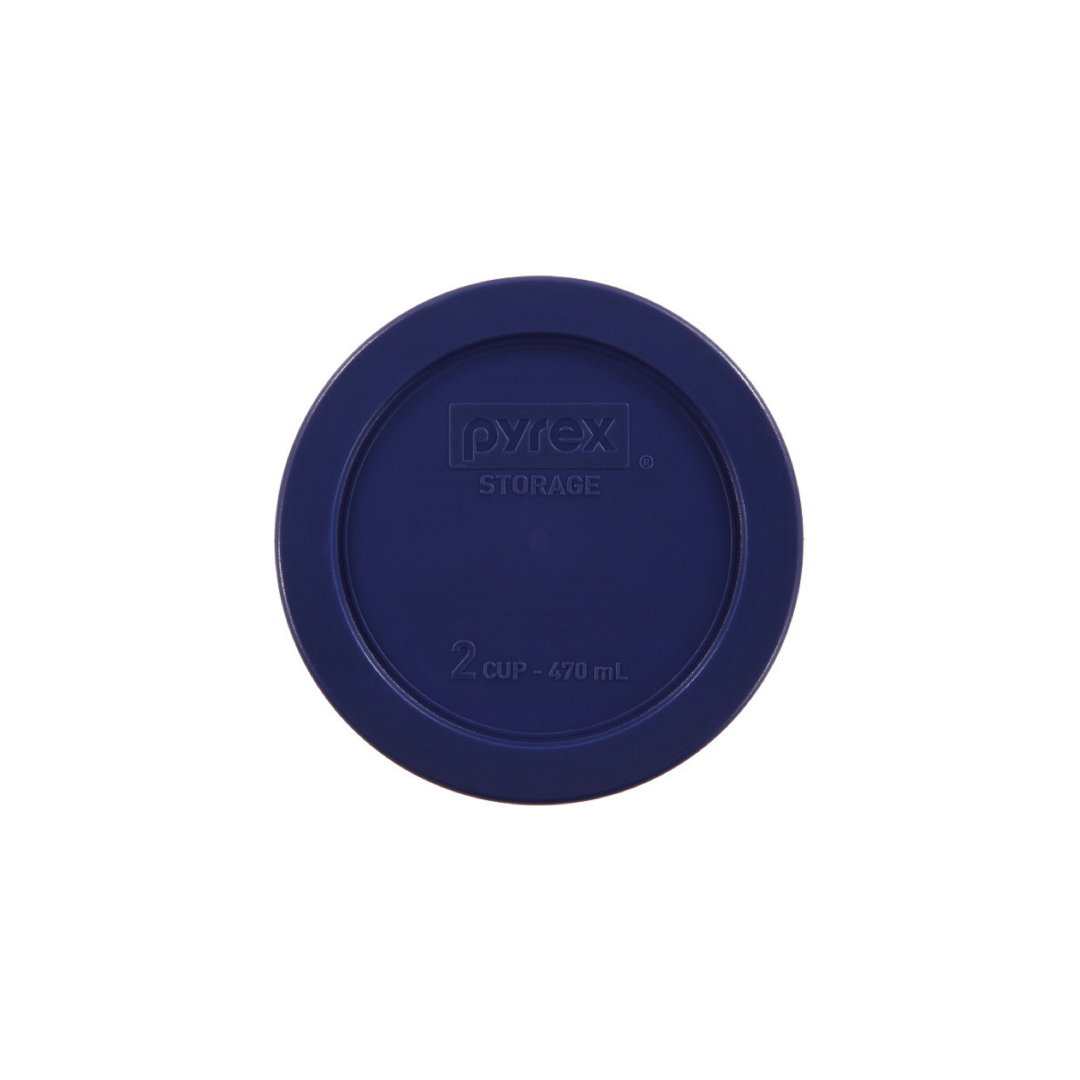 Pyrex® Replacement Blue Lid Round 2 Cup-7200 PC