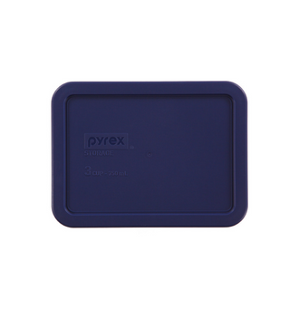 Pyrex® Replacement Blue Lid Rectangle 3 Cup-7210 PC