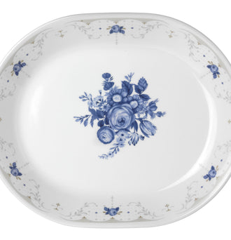 Corelle® Blooming Blue Platter 31cm