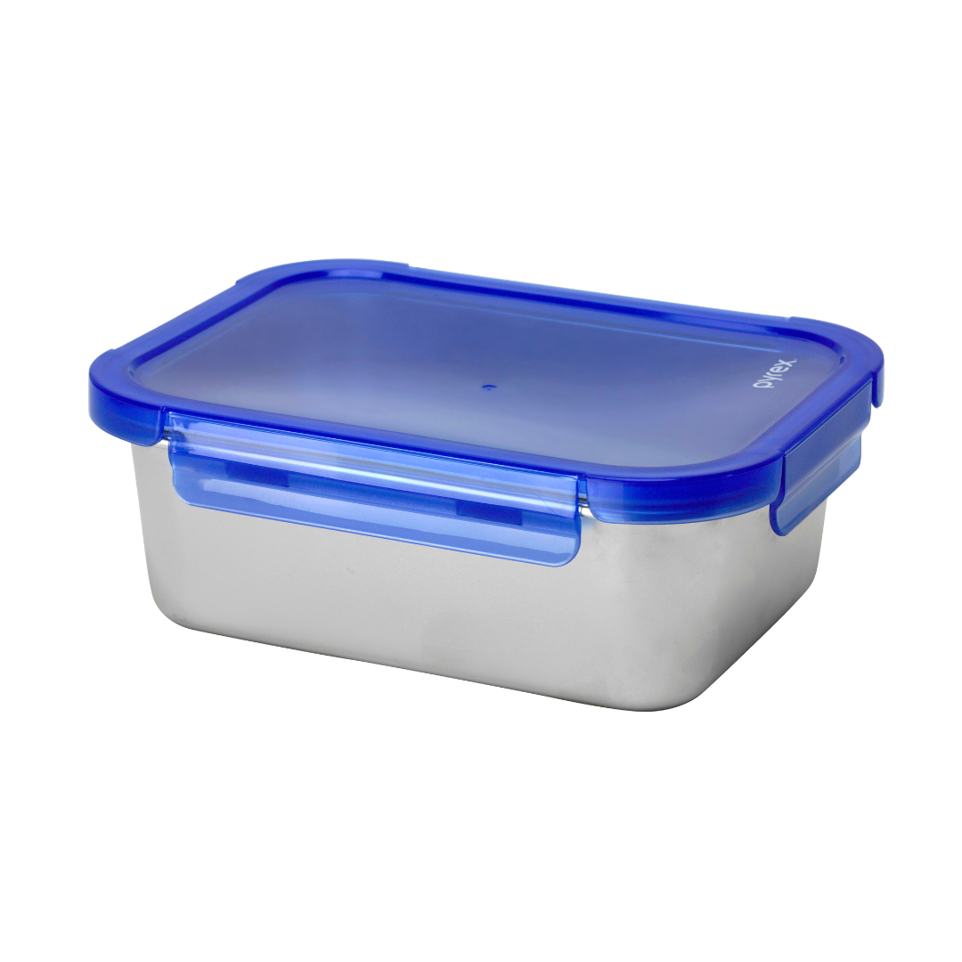 Pyrex® Stainless Steel Meal Box 1.8L