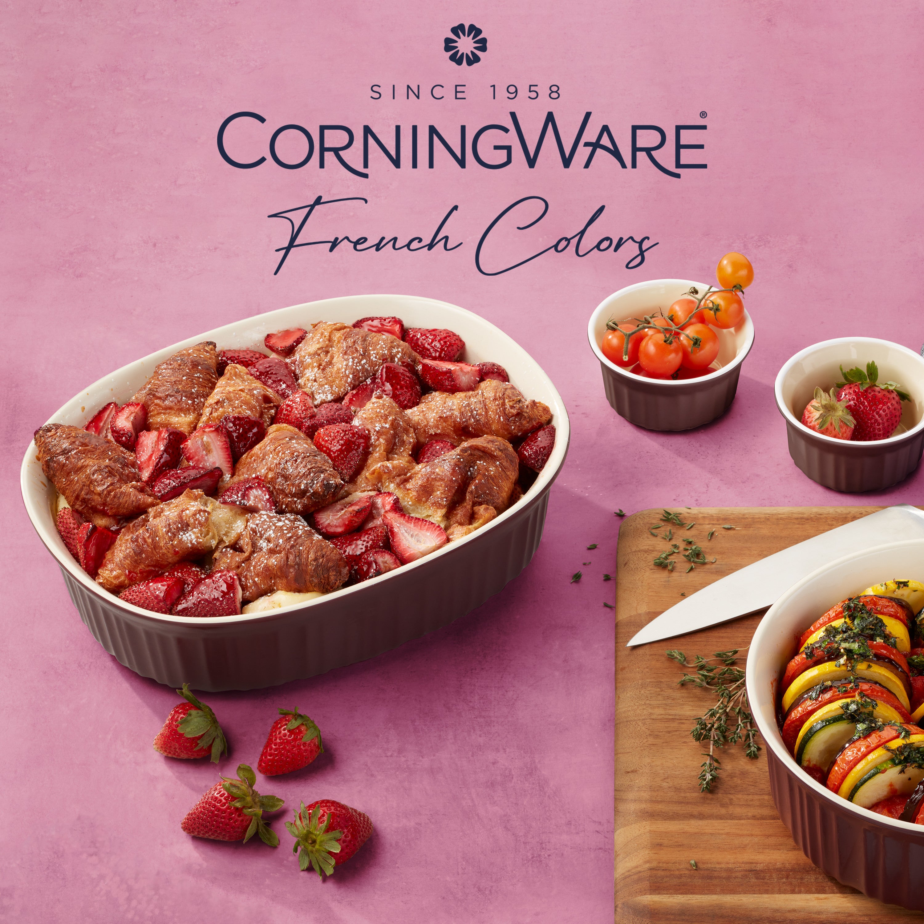 Corningware® FW Colors 10 Piece Set Cabernet