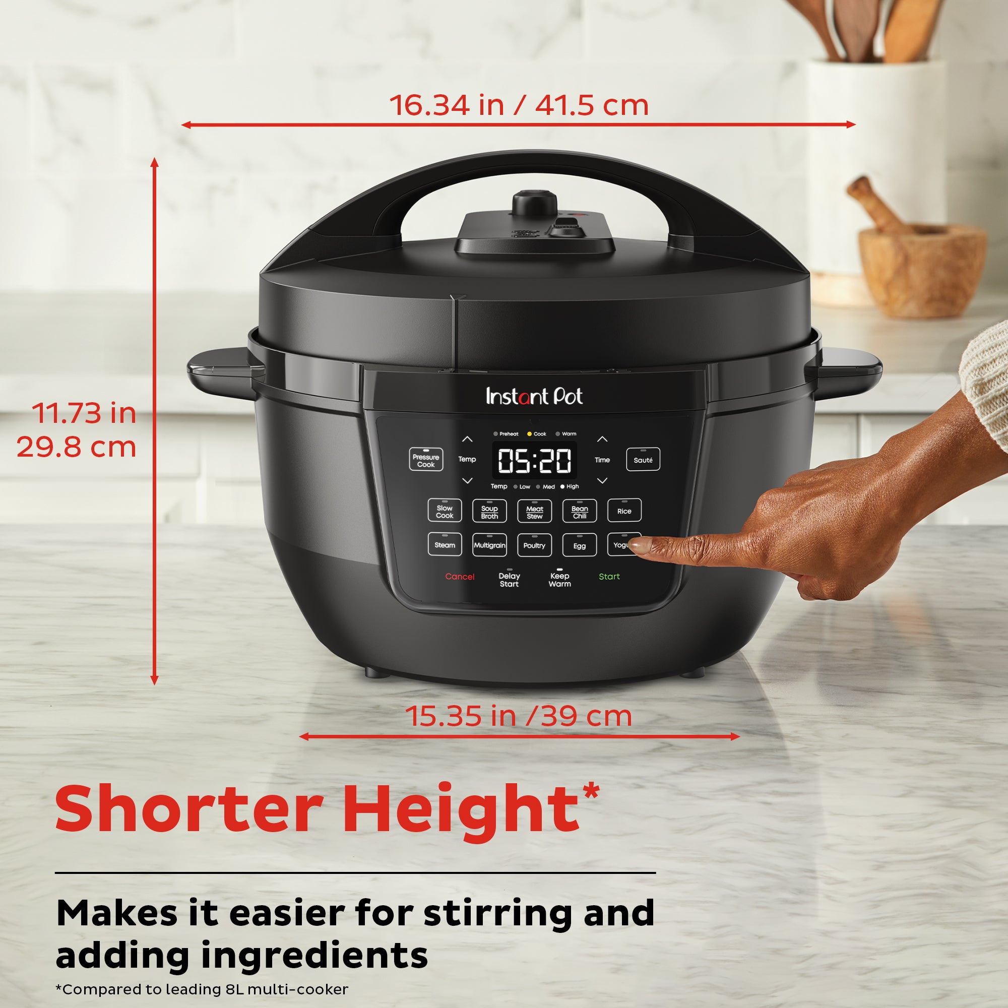 Instant Pot® Rio™ Wide Multi-Cooker 7.1L