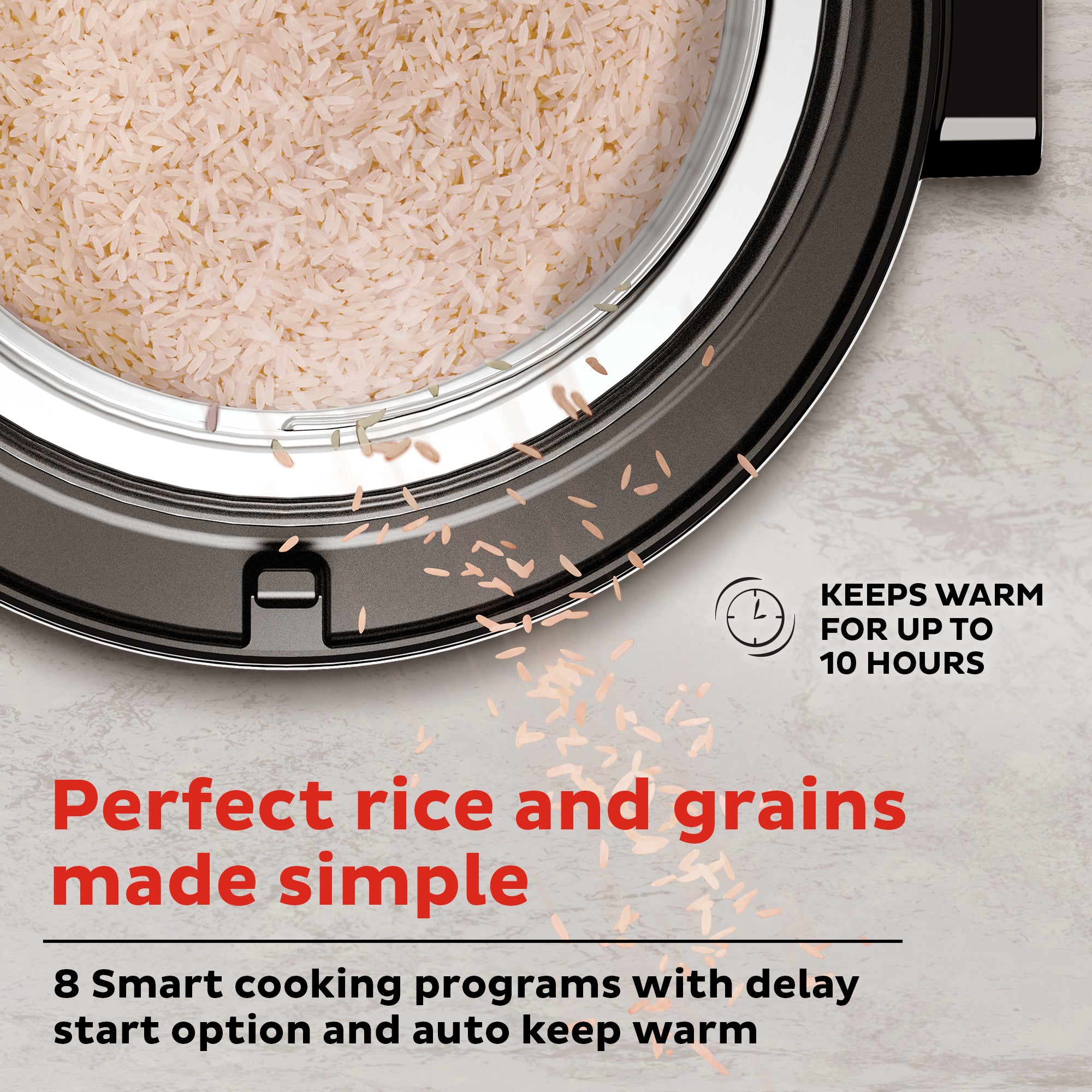 Instant 10 Cup Rice & Grain Cooker-140-5022-01-AU