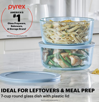 Pyrex® Colours Simply Store Blue 7 Cup Round