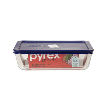 Pyrex® Simply Store Blue Rectangle 6 Cup
