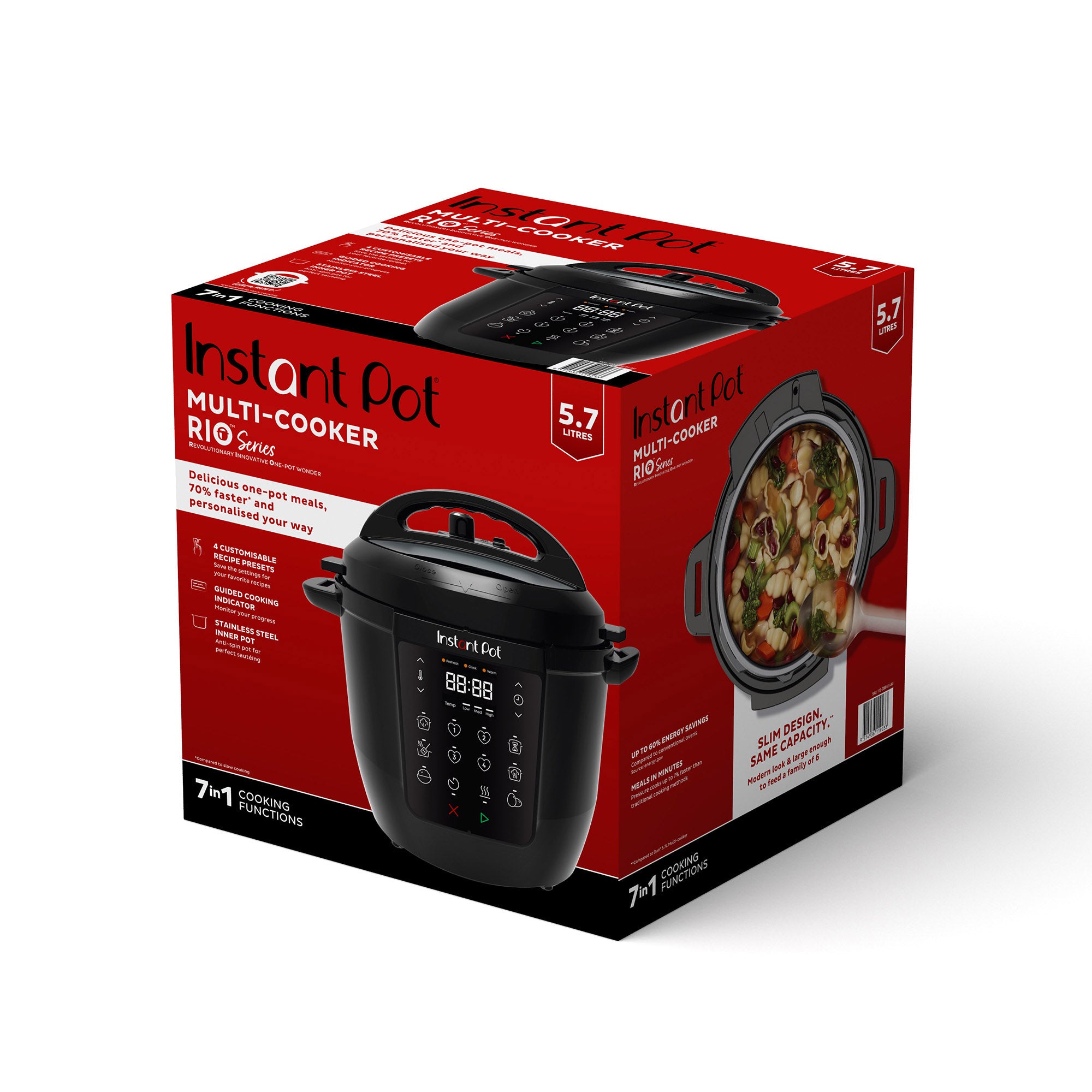 Instant Pot® Rio™ Multi-Cooker 5.7L