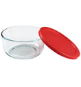 Pyrex® Storage Red 4 Cup Round