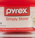 Pyrex® Storage Red 2 Cup Round
