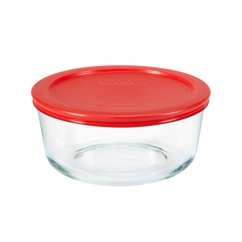Pyrex Simply Store Red Round 4 Cup