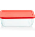 Pyrex® Storage Red 11 Cup Rectangle