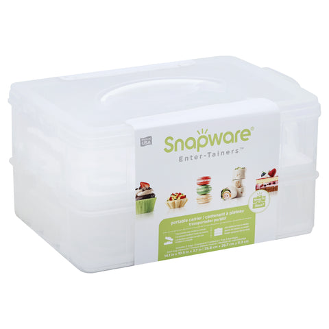 SNAPWARE 2 Layer Cup Cake Carrier