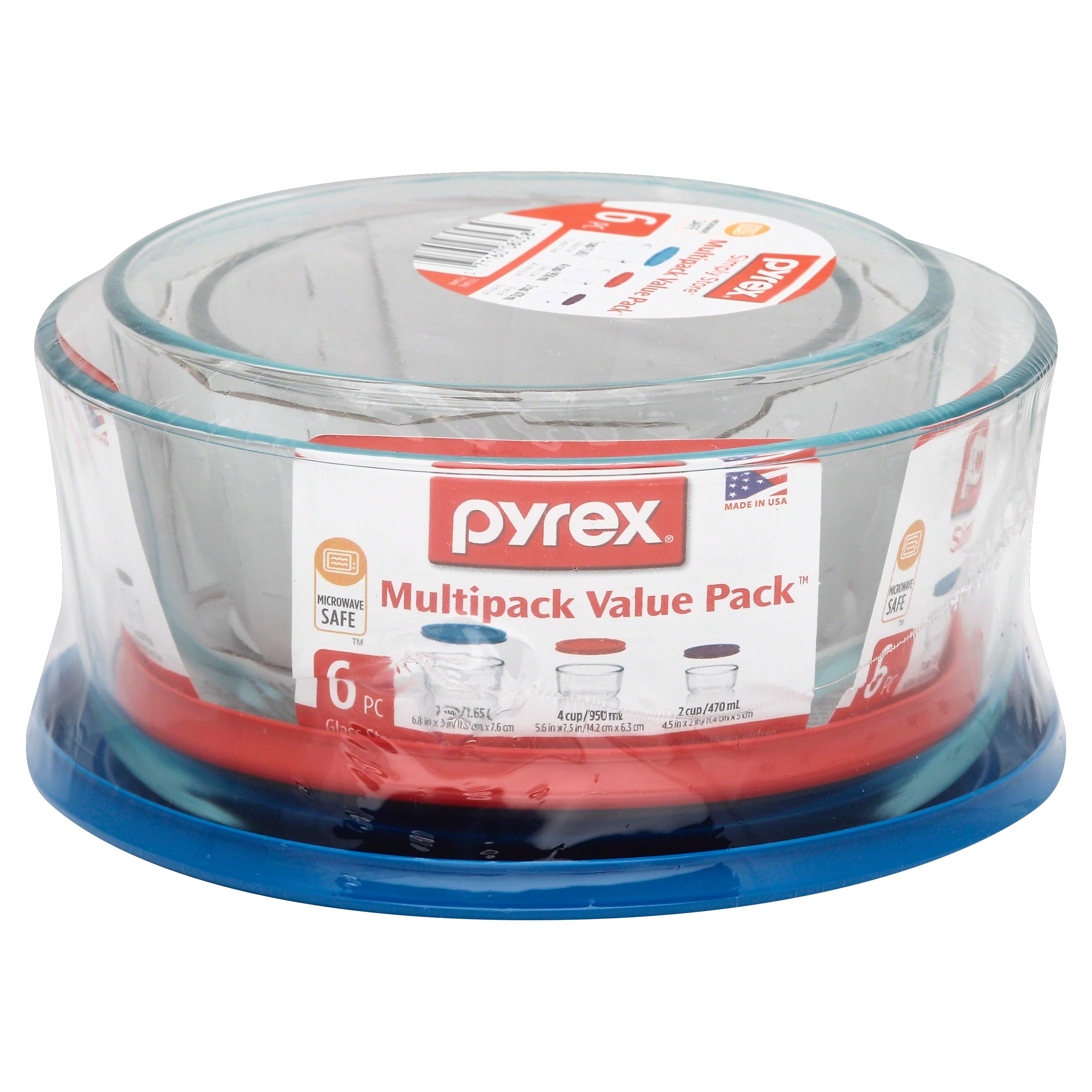 Pyrex® Simply Store Coloured 6 Piece Set
