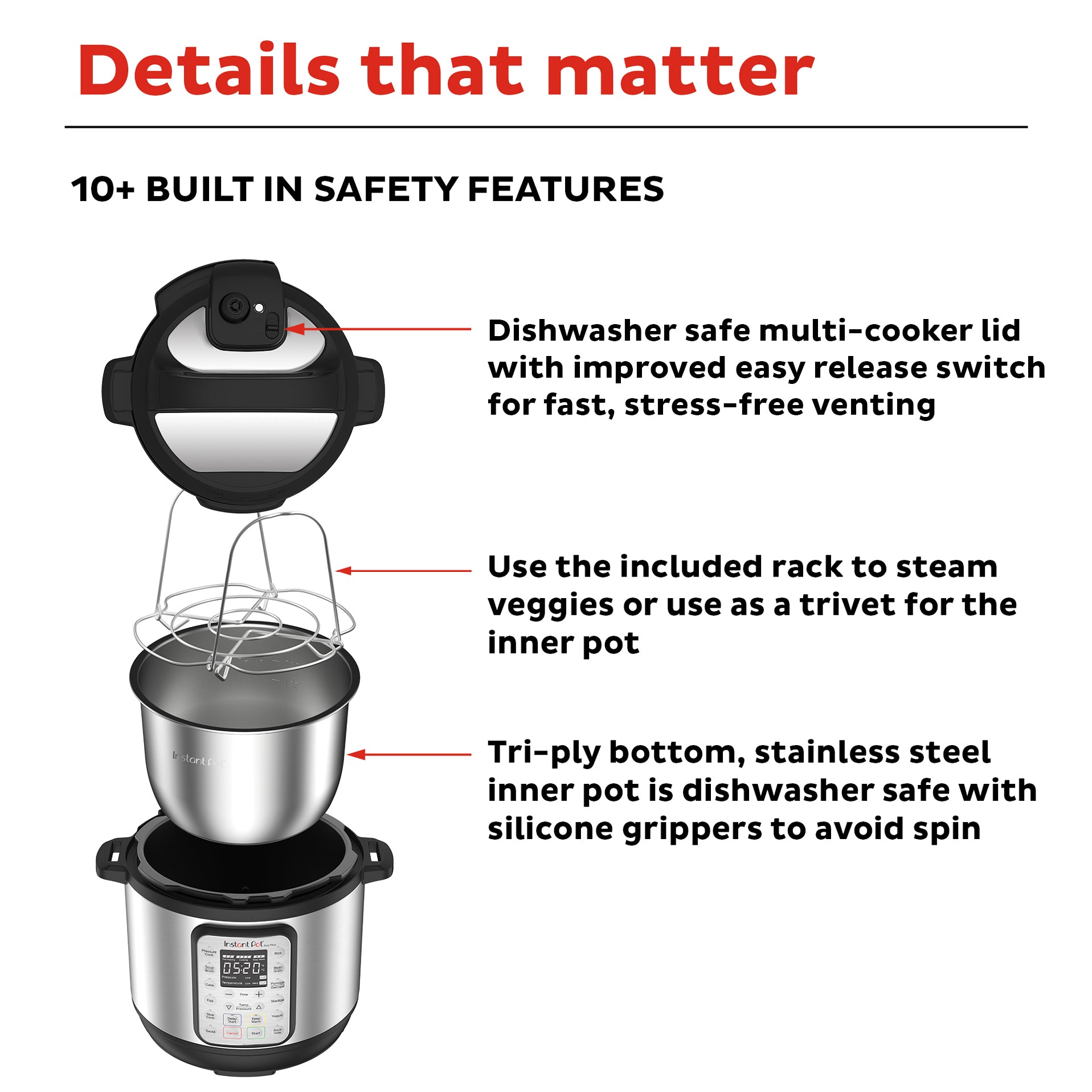 Instant Pot® Duo Plus Multi-Cooker 8L