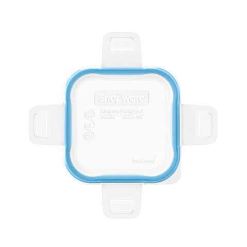 SNAPWARE TS Glass Replacement Lid Square 1 Cup