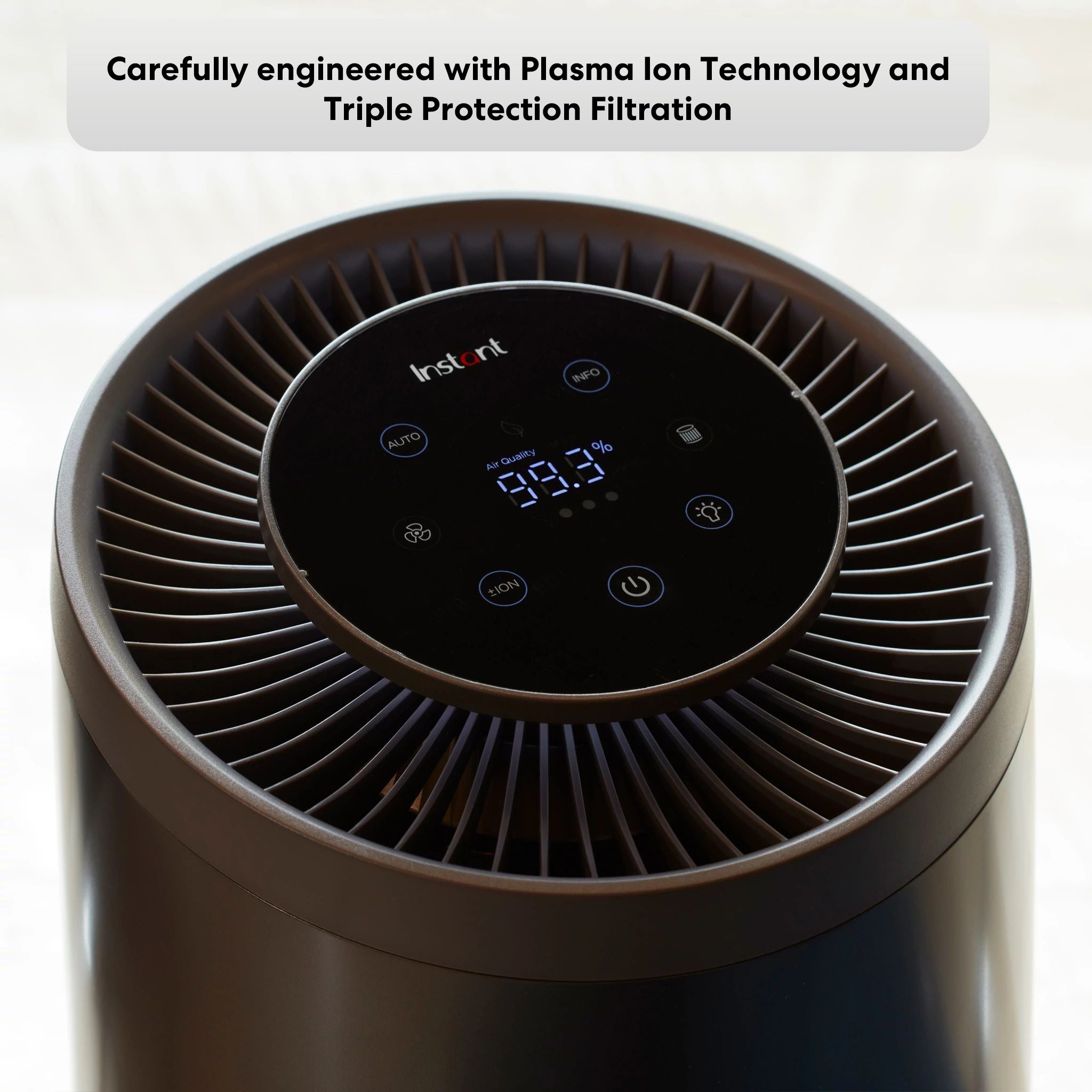 Instant™ Air Purifier with Plasma Ion Technology AP200 Medium Black