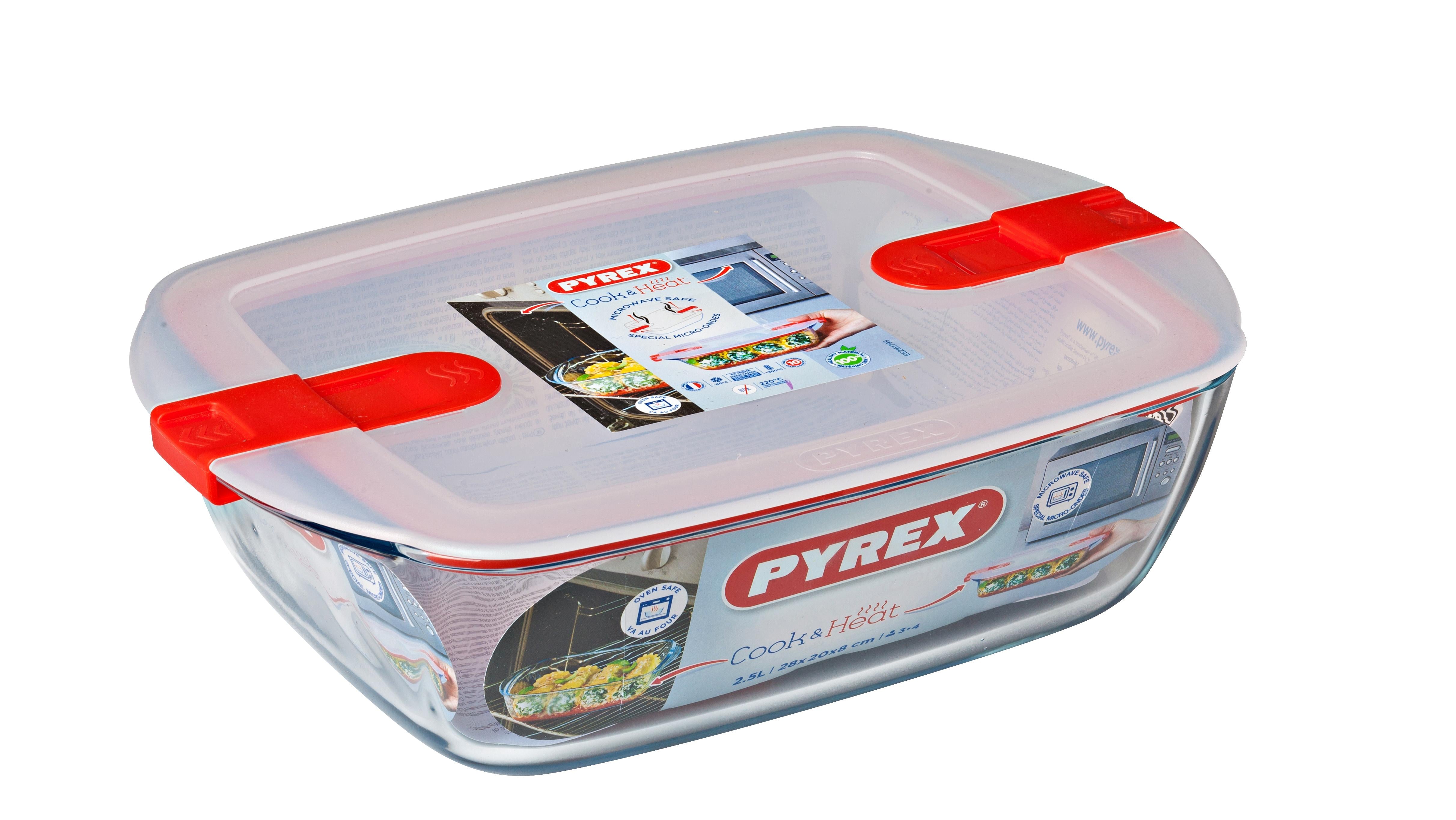 PYREX® Cook & Heat Rectangle Storage 2.5L