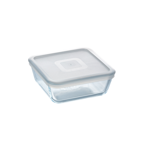 Cook & Freeze Glass Square dish with plastic lid - Pyrex® Webshop EU