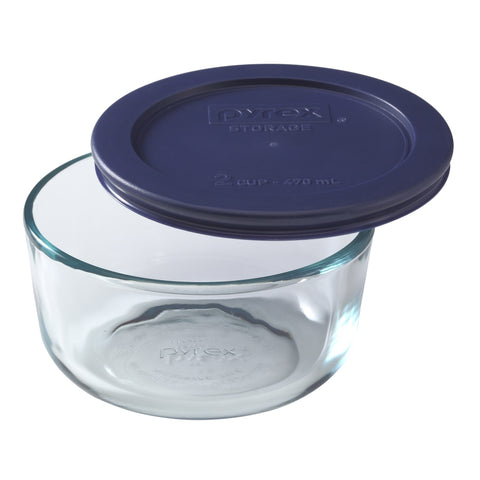 Pyrex Simply Store Blue Round 2 Cup