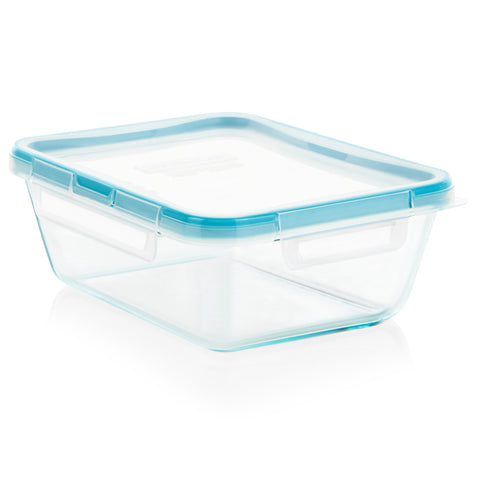 SNAPWARE TS Glass Rectangle 8 Cup