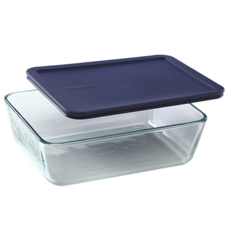 Pyrex® Simply Store Blue Rectangle 11 Cup