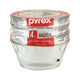 Pyrex Originals 4 Pack Prepware Cups 177mL