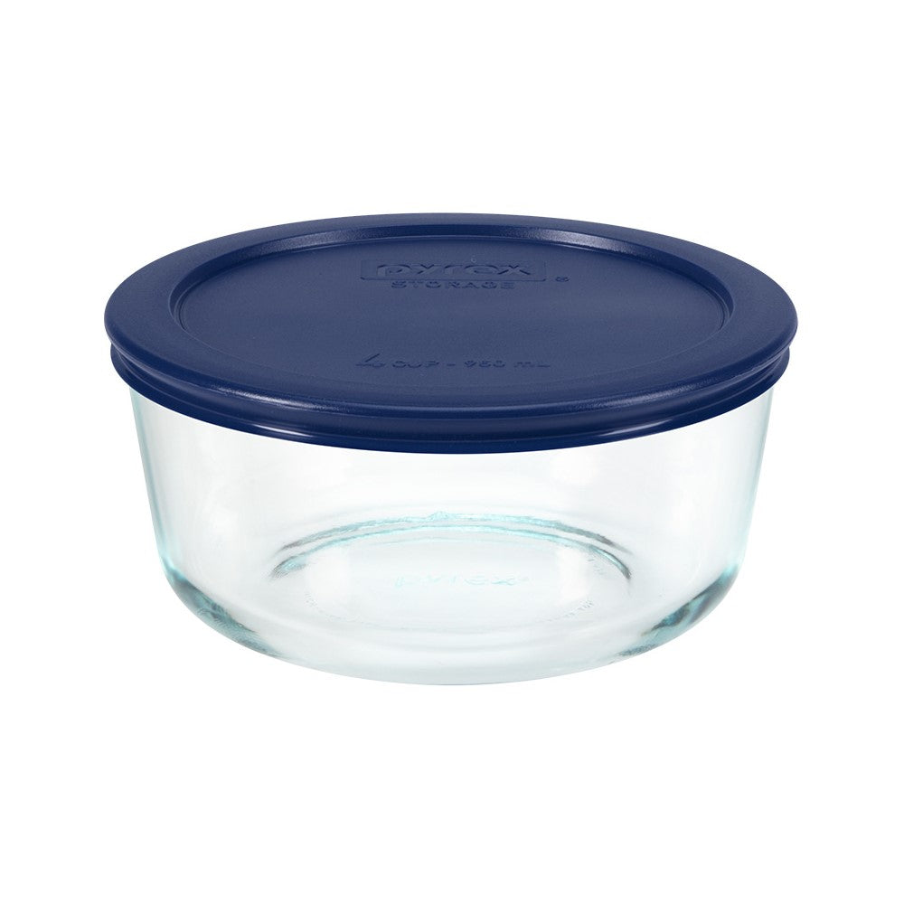 Pyrex® Simply Store Blue Round 4 Cup