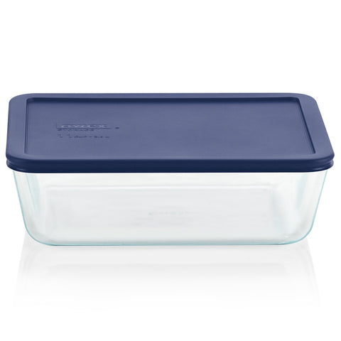 Pyrex Simply Store Blue Rectangle 11 Cup