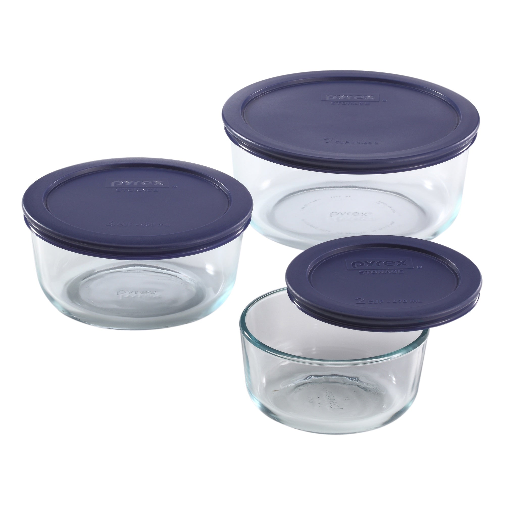 Pyrex® Simply Store Round 6 Piece Set