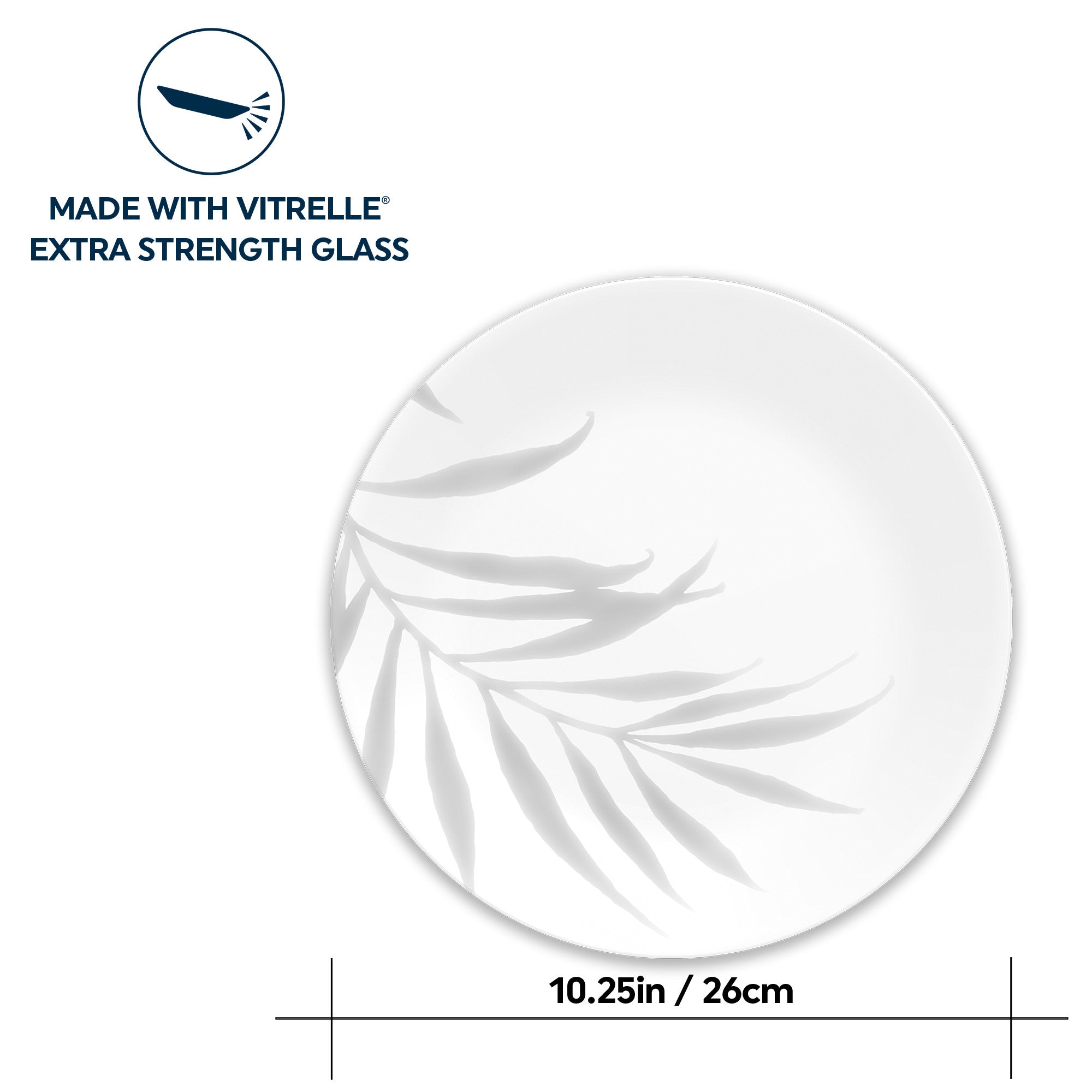 Corelle® Solar Print Dinner Plate 26cm