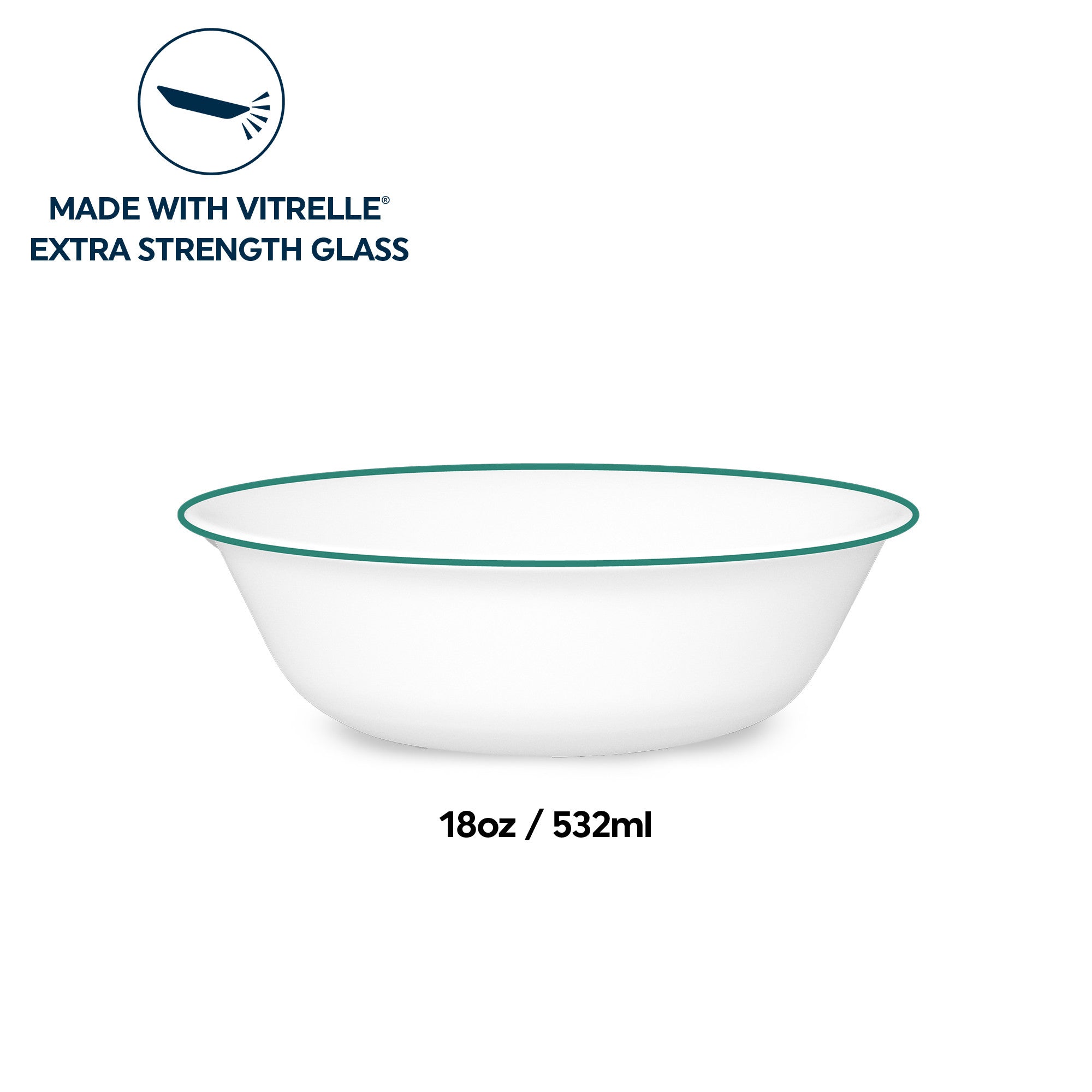 Corelle® Solar Print Soup/Cereal Bowl 532mL