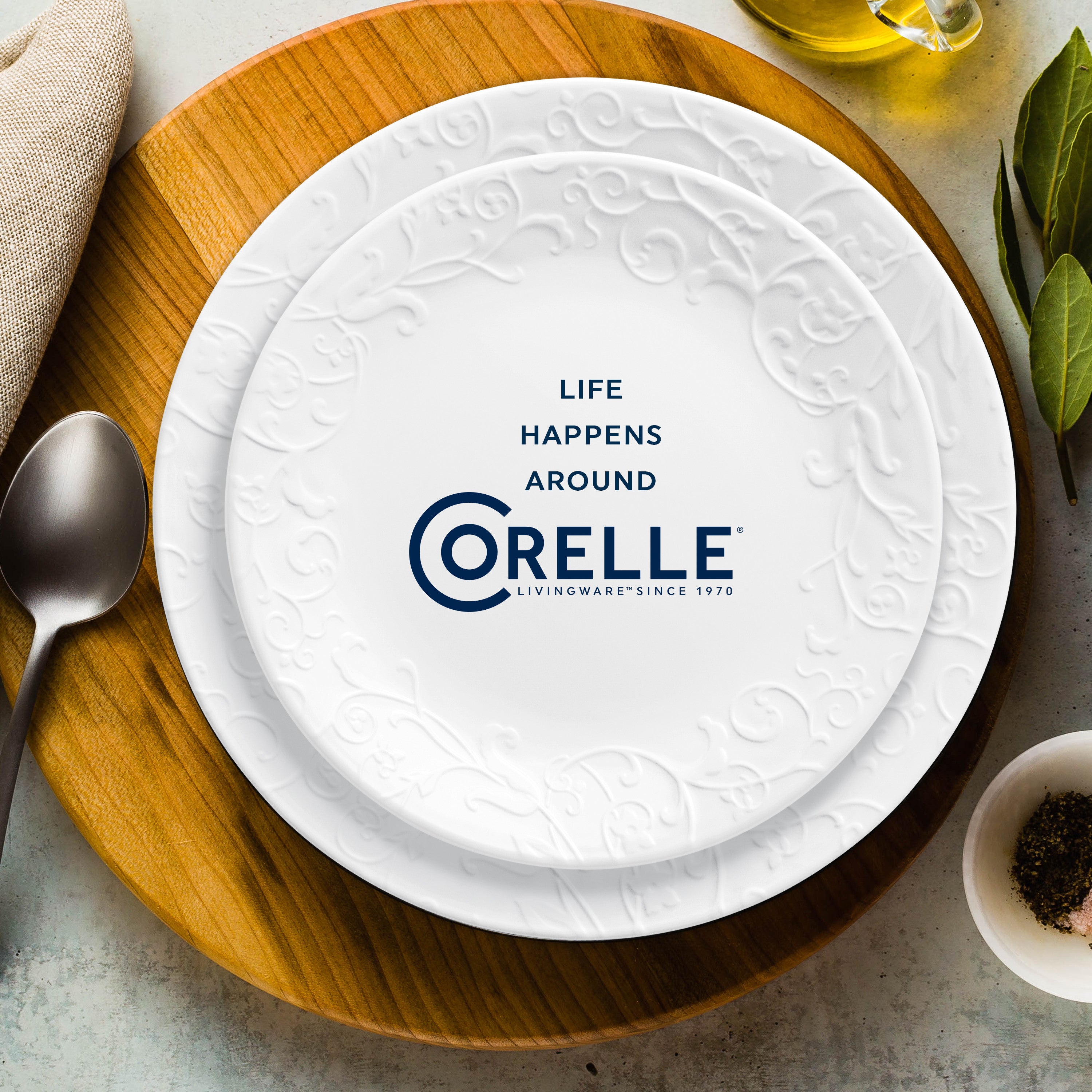 Corelle® Bella Faenza Lunch Plate 21.6cm