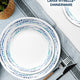 CORELLE Ocean Blues Lunch Plate 21.6cm