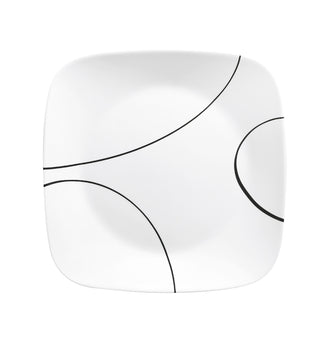 Corelle® Square Simple Lines Lunch Plate 22.9cm