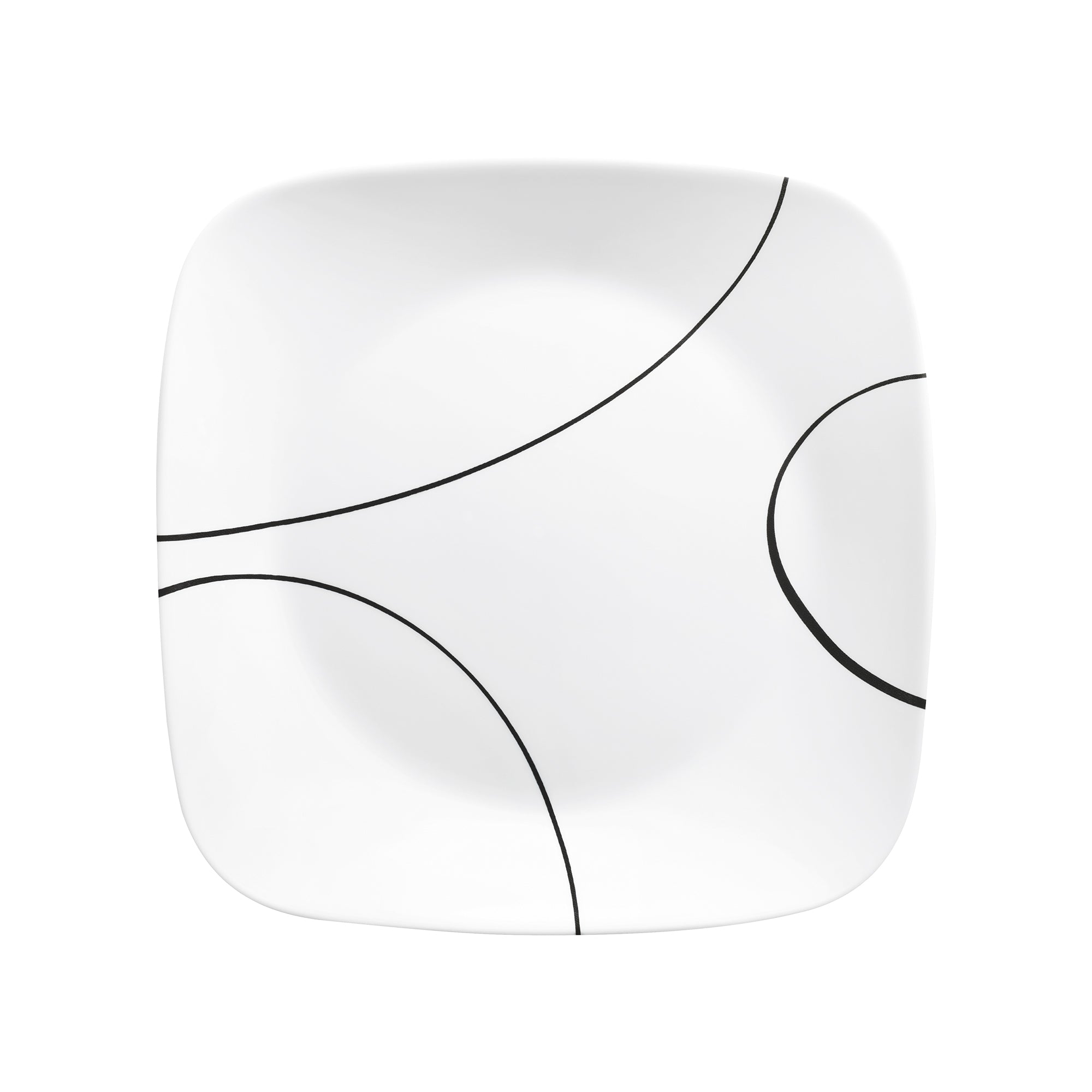 Corelle® Square Simple Lines Lunch Plate 22.9cm