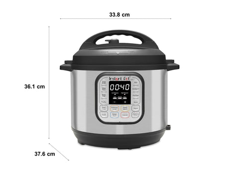 Instant Pot 3-Quart, Duo Nova Electric Pressure Cooker, 7-in-1 Programmable  Slow Cooker, Rice Cooker, Vegetable Steamer, Yogurt Maker & Warmer 