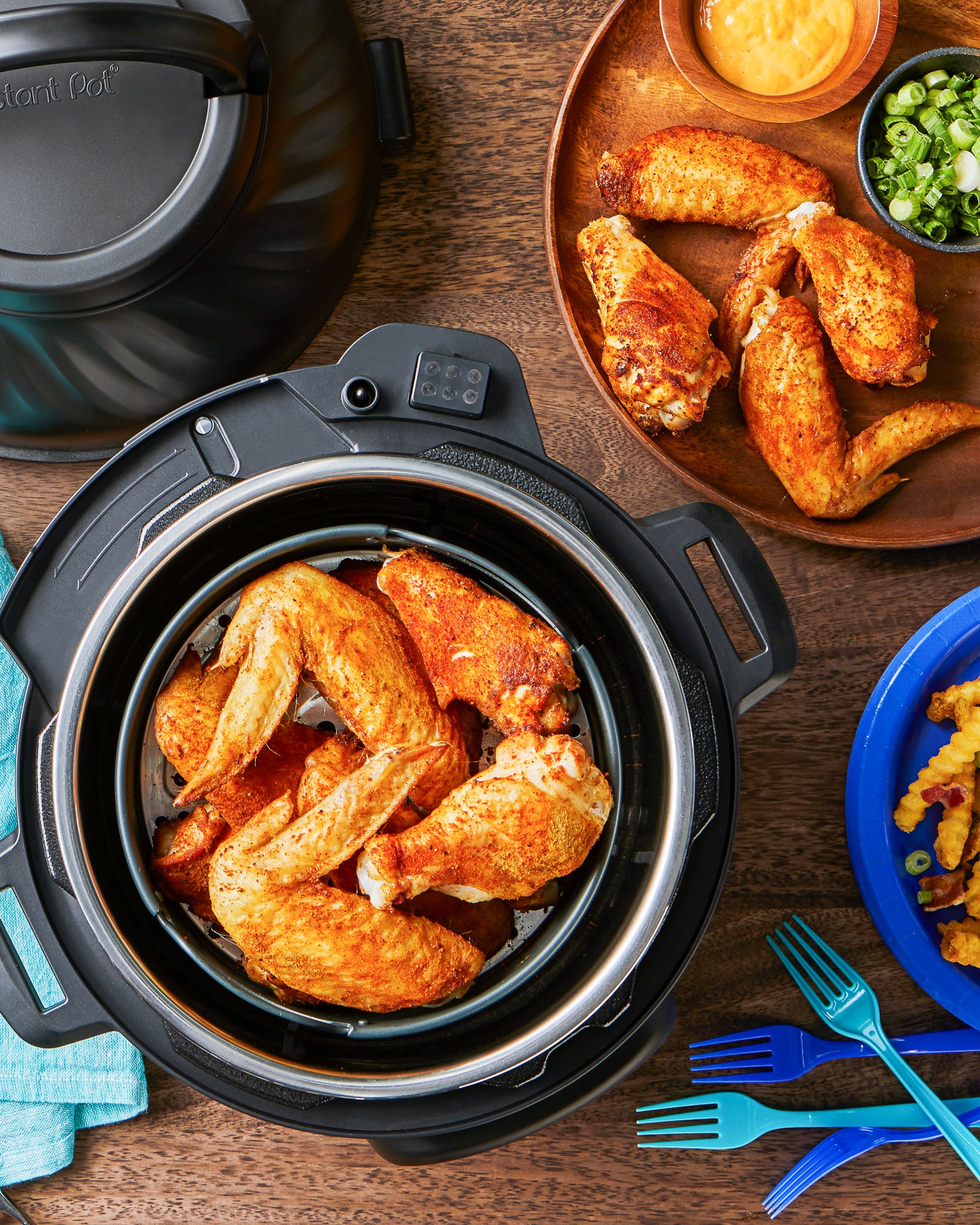 Instant pot cheap air fryer compatible