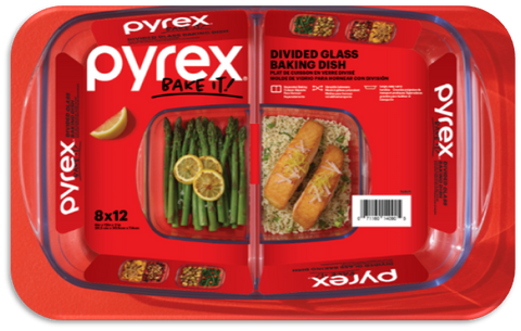 Pyrex Originals Divided Dish